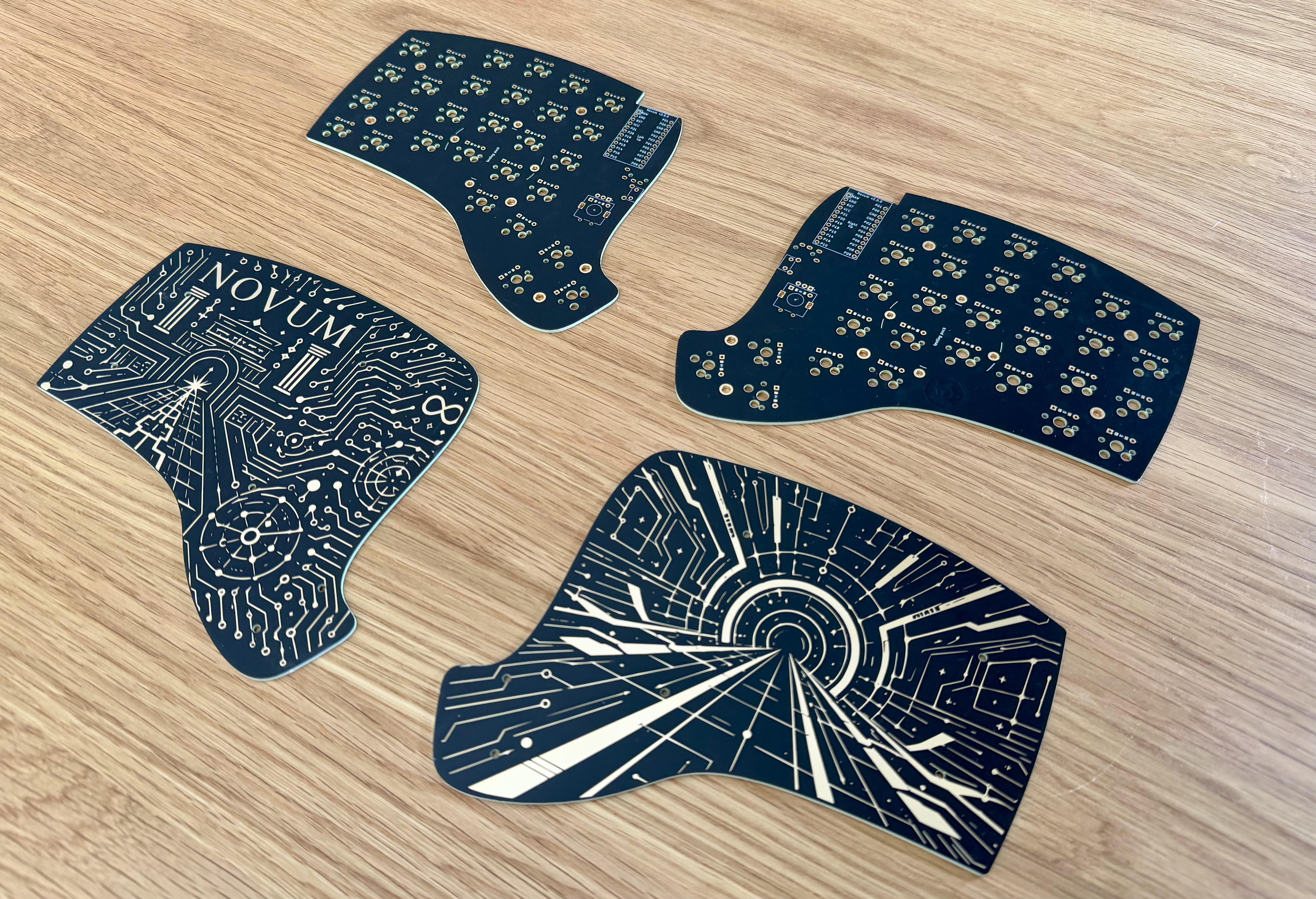 Novum rev2 PCB order