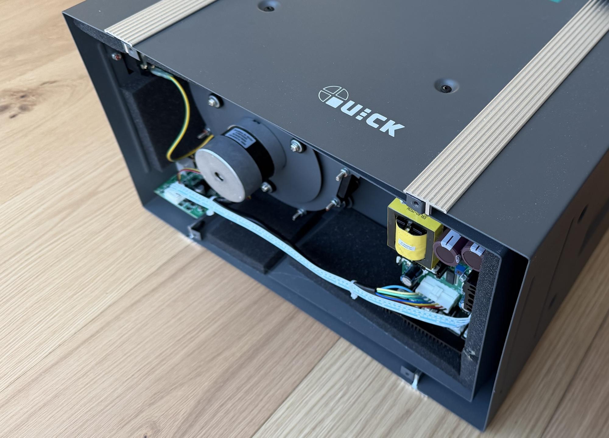 Quick 6101A2 inside view